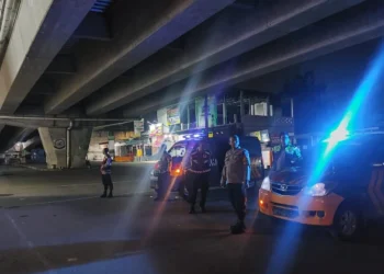 Polsek Cisauk Gelar Operasi Cipta Kondisi dan Strong Point, Antisipasi Gangguan Kamtibmas Dini Hari