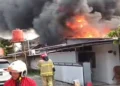 Asrama Polri Ciledug Terbakar, 20 Rumah Ludes Dilalap Api