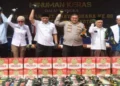 Belasan Ribu Botol Miras Ilegal Dimusnahkan di Polres Serang