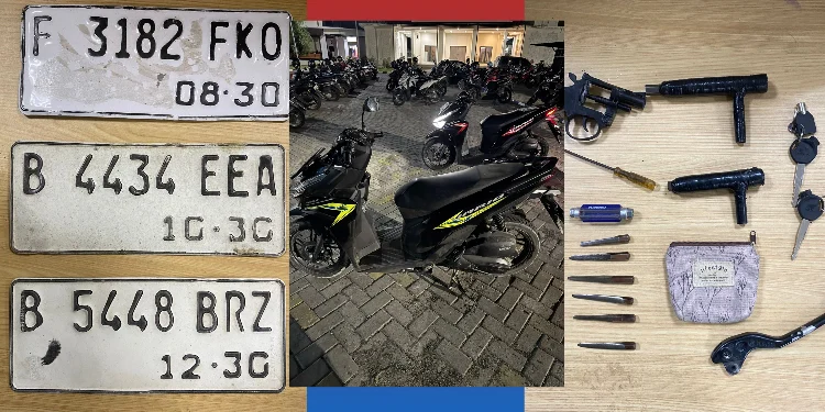 Komplotan Curanmor Lintas Tangerang Diringkus, Polisi Tangkap Dua Pelaku di Cisauk