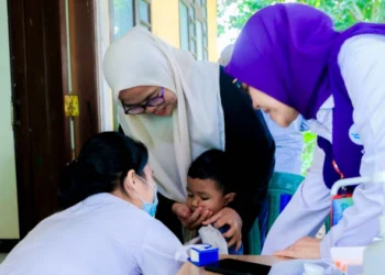 ORI Serentak di Tangsel Sasar 109 Ribu Anak untuk Cegah Campak