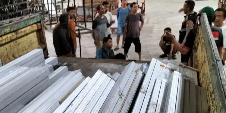 Polisi Ungkap Pencurian Aluminium di Kosambi Tangerang, Tiga Pelaku dan Truk Diamankan