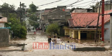 Puluhan Rumah di Perumahan Citra 2 Keranggan Terendam Air, Ketinggian Air Capai 1,5 Meter
