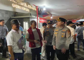 Wakapolres Tangsel Tinjau Pengamanan Ibadah Paskah di Pagedangan