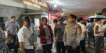 Wakapolres Tangsel Tinjau Pengamanan Ibadah Paskah di Pagedangan