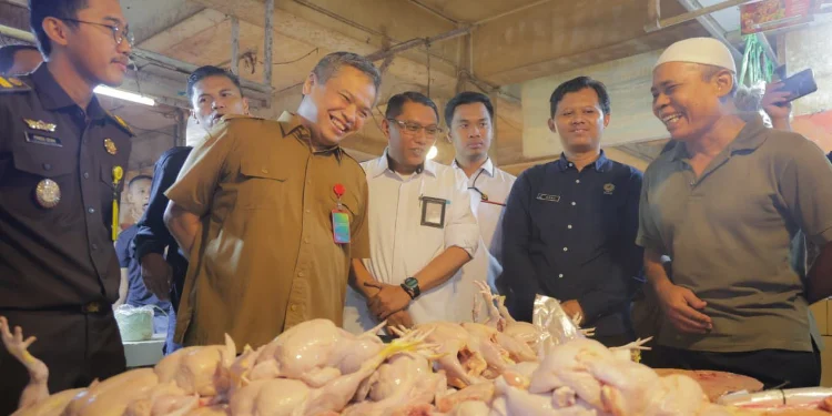 Pemkot Tangsel Sidak Pasar Serpong, Harga Pangan Naik Jelang Idul Adha
