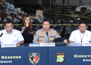 Polda Metro Jaya Bongkar Gudang 1.494 Motor Ilegal di Jaksel, Diduga Siap Selundup ke Luar Negeri