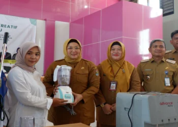 Wabup Intan Salurkan Bantuan UMKM untuk Dorong Ekonomi Kreatif Tigaraksa