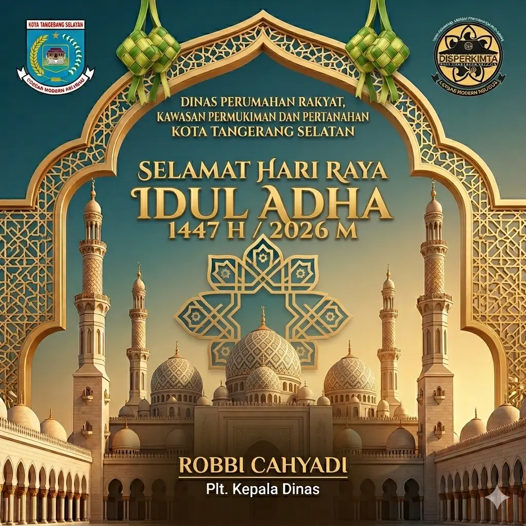 dinas perkimta tangsel 0 idul adha