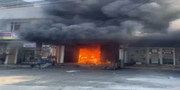 Kebakaran Ruko Bintaro Hanguskan Toko Elektronik, Kerugian Rp700 Juta