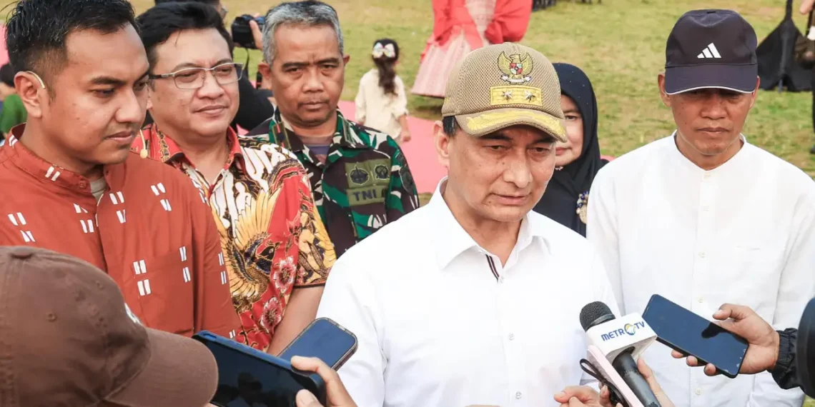Festival Anak Pancasila 2026 resmi terbuka di Tangerang Selatan. Wagub Banten Achmad Dimyati Natakusumah menekankan pentingnya membangun generasi muda yang cerdas, beriman, dan berkarakter Pancasila.