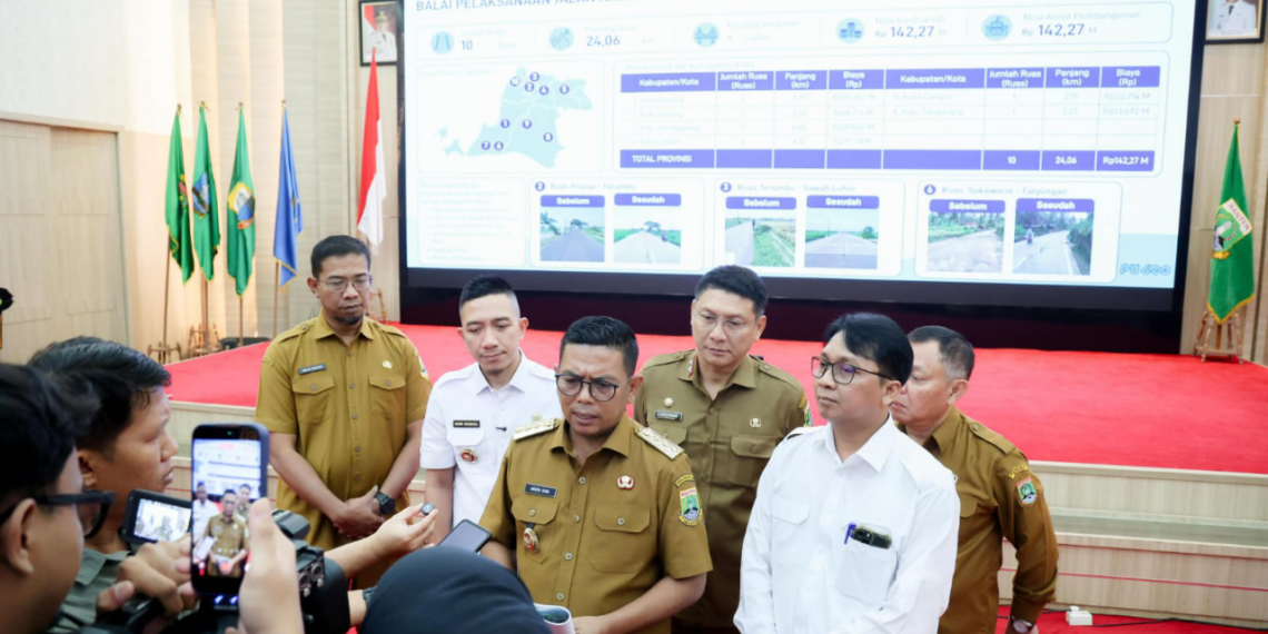 Inpres Jalan Daerah 2026, Pemprov Banten Ajukan 50 Ruas Jalan ke Kementerian PU