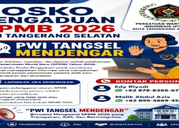 PWI Tangsel Buka Posko Pengaduan SPMB 2026, Awasi Dugaan Kecurangan Penerimaan Siswa Baru