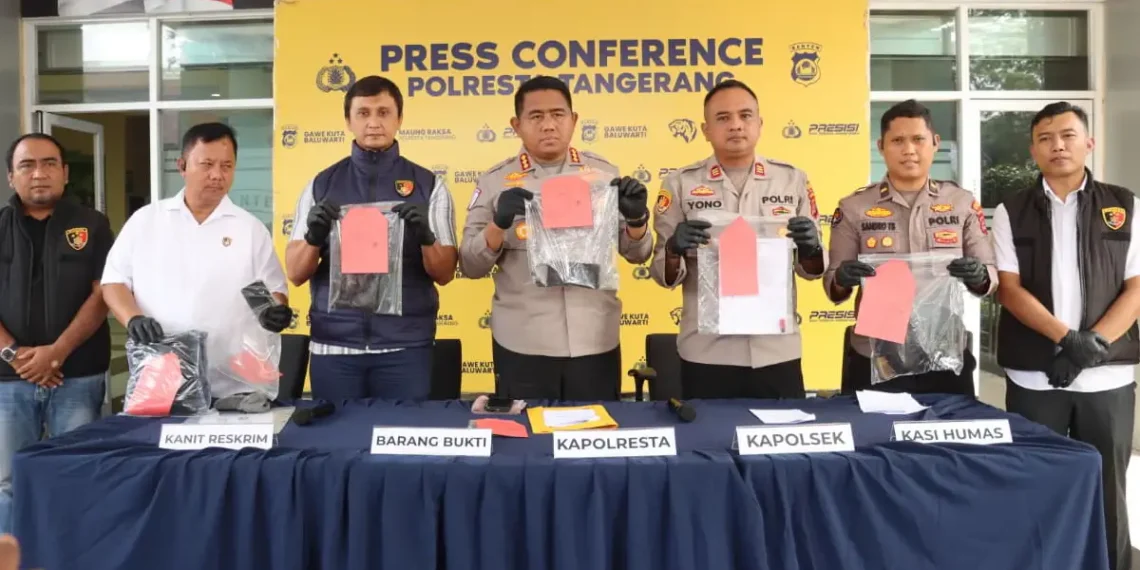 Pemerasan Modus Polisi Gadungan di Tangerang, Enam Pelaku Ditangkap Polresta Tangerang