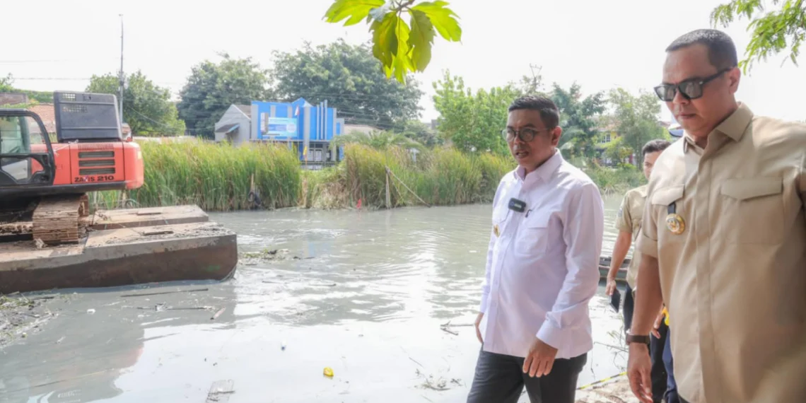 Pengerukan Sungai Cibanten Dipercepat, Andra Soni Fokus Kendalikan Banjir Kota Serang