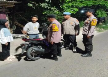 Patroli Cipkon Polsek Legok Sasar Titik Rawan, Polisi Perketat Razia Malam
