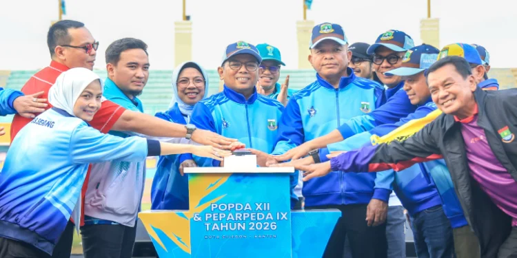 Popda XII dan Peparpeda IX Banten 2026 Resmi Bergulir, Pemprov Siapkan Atlet Menuju PON 2032