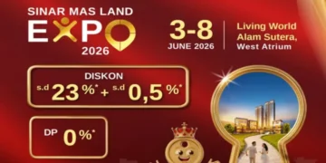 Sinar Mas Land Gelar Expo Properti 2026 di Living World Alam Sutera, Tawarkan Diskon hingga 23 Persen