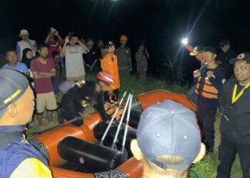 BPBD Tangsel Susuri Sungai dan Darat Cari Anak Tenggelam di Cisadane