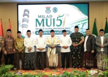 Bupati Tangerang Resmikan Muallaf Center MUI Saat Milad Ke-51