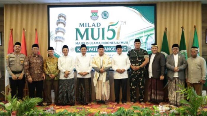 Bupati Tangerang Resmikan Muallaf Center MUI Saat Milad Ke-51