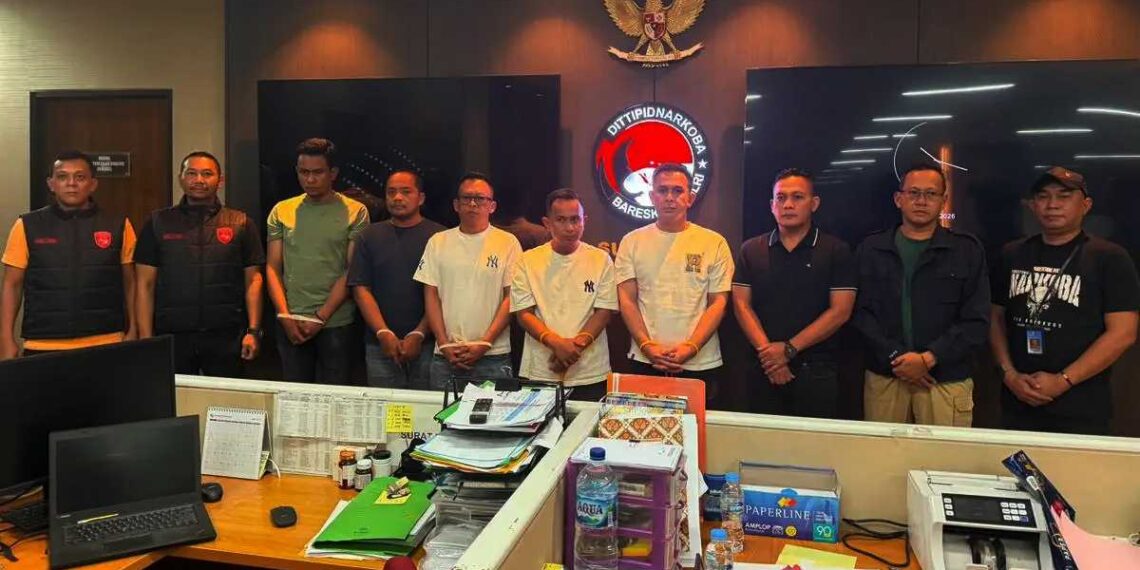 Identitas 6 Polisi Polres Tangsel Terjerat Dugaan Peredaran Narkoba