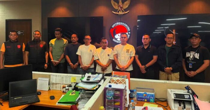 Identitas 6 Polisi Polres Tangsel Terjerat Dugaan Peredaran Narkoba