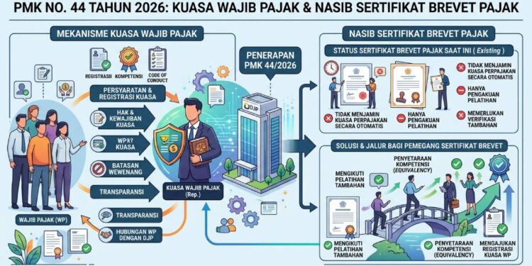 PMK 44 Tahun 2026 dan Masa Depan Brevet Pajak