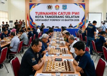 PWI Tangsel Gelar Turnamen Catur Sambut Porprov Banten 2026
