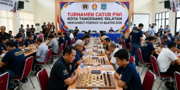 PWI Tangsel Gelar Turnamen Catur Sambut Porprov Banten 2026