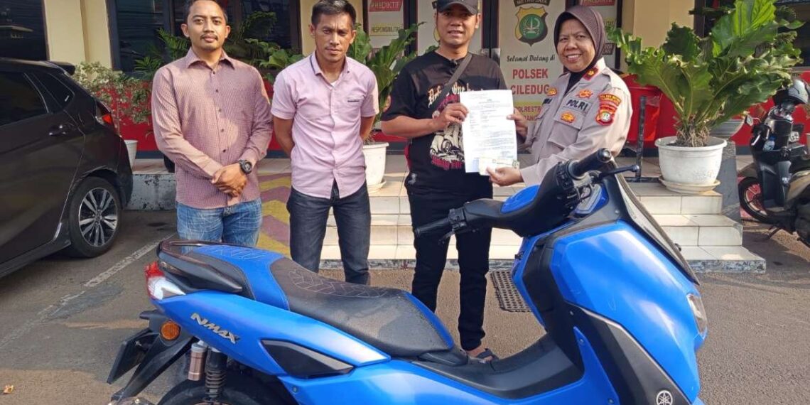 Penggelapan Motor Modus Gadai di Ciledug Terbongkar, Polisi Kembalikan Yamaha NMAX Milik Korban