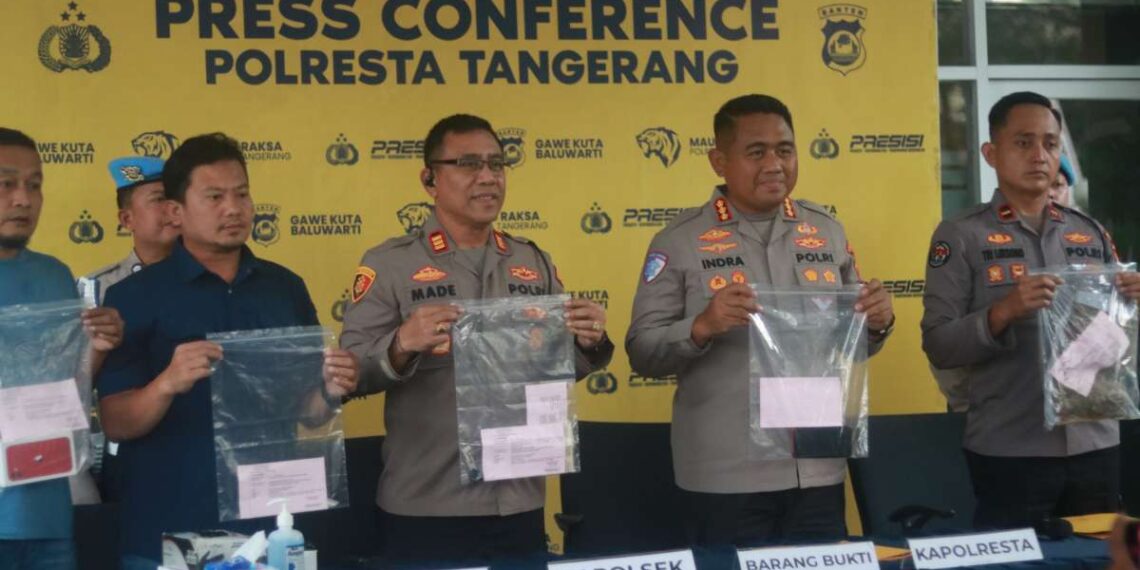 Polresta Tangerang Tangkap Pelaku Curas Tigaraksa, Buron Berakhir di Sumatera Selatan