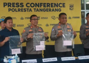 Polresta Tangerang Tangkap Pelaku Curas Tigaraksa, Buron Berakhir di Sumatera Selatan