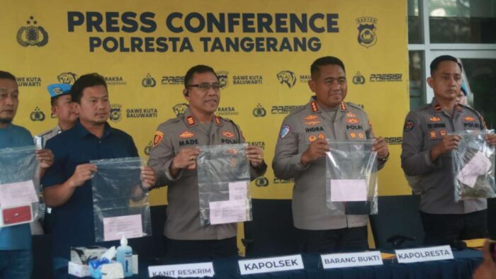 Polresta Tangerang Tangkap Pelaku Curas Tigaraksa, Buron Berakhir di Sumatera Selatan
