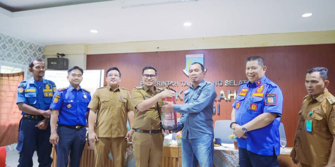 Relawan Pemadam Kebakaran Tangsel Perkuat Pencegahan Kebakaran di Lingkungan Warga