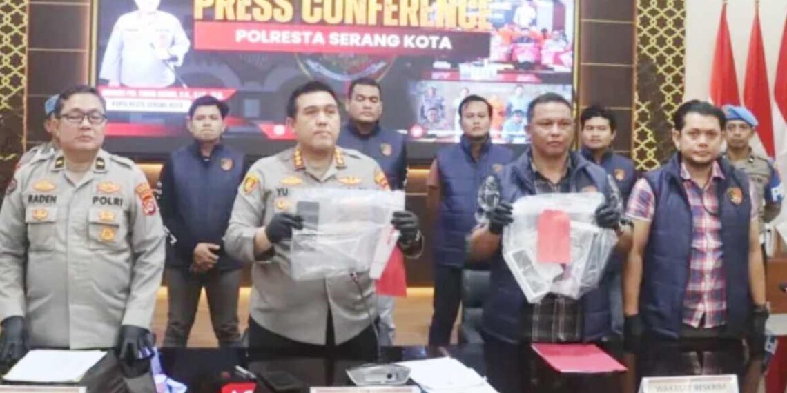 Sindikat Pembobol Rumah di Baros Serang Terbongkar, Empat Pelaku Diringkus Polisi