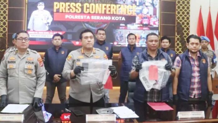 Sindikat Pembobol Rumah di Baros Serang Terbongkar, Empat Pelaku Diringkus Polisi