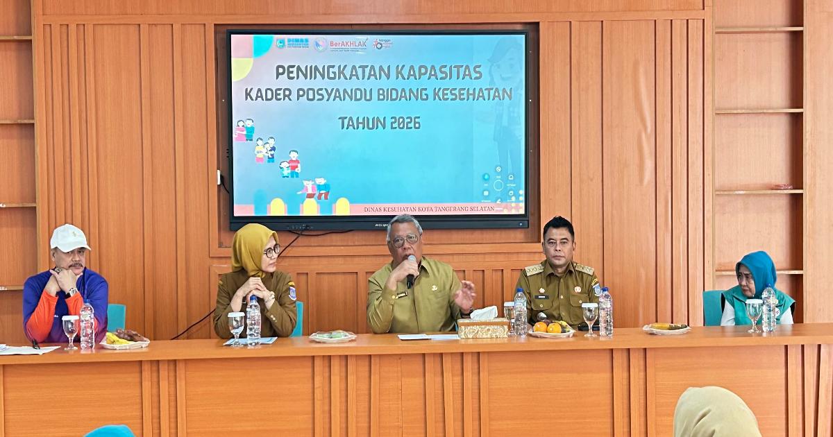 Kapasitas Kader Posyandu Tangsel Meningkat, Benyamin Libatkan 5.000 Kader di Tujuh Kecamatan