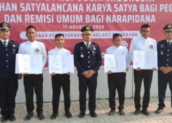 1.148 Napi Lapas Pemuda Tangerang Terima Remisi HUT RI 2026