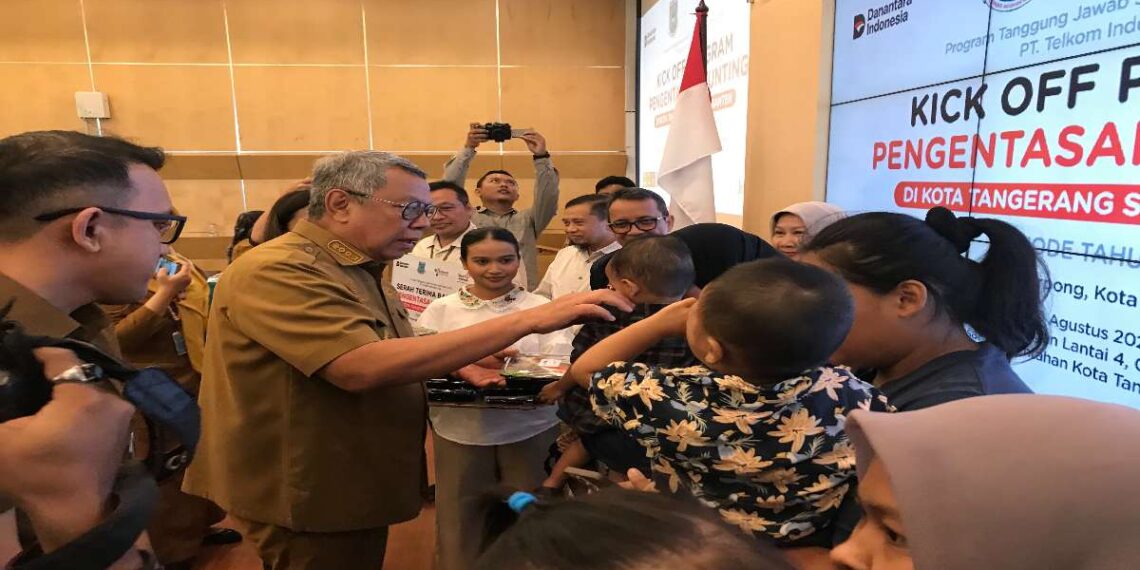 185 balita Serpong Tangsel masuk radar intervensi gizi serentak untuk menangani masalah nutrisi dan mencegah stunting.