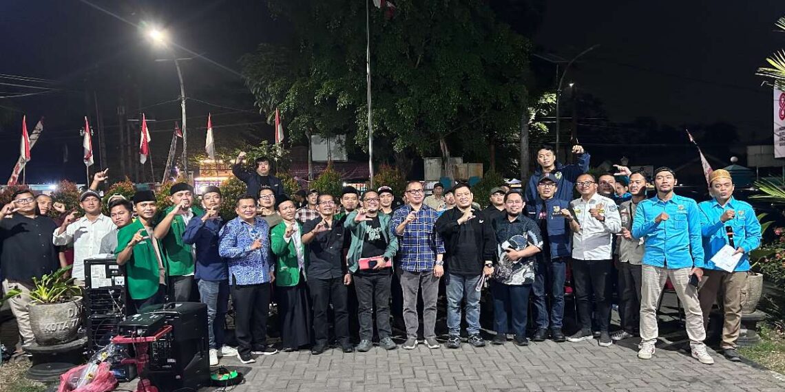 Empat Organisasi Kemasyarakatan Pemuda (OKP) di Kecamatan Serpong menggelar Diskusi Publik Pemuda Serpong, Sabtu malam (15/8/2026).