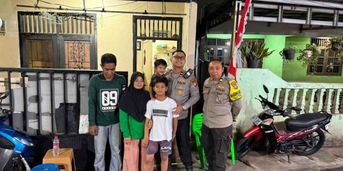 Anak Hilang di Pinang Tangerang  Ditemukan Sehat