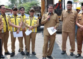 Bupati Tangerang Pimpin Rekonstruksi Jalan Ceplak-Kronjo Sepanjang 11 Kilometer