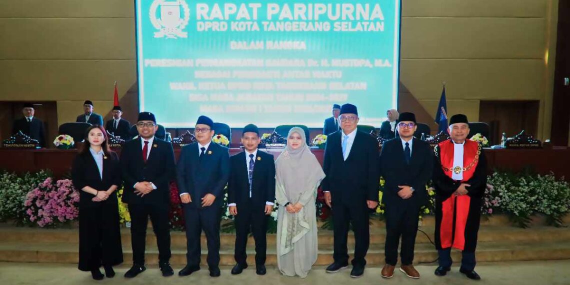 Dewan Perwakilan Rakyat Daerah (DPRD) Kota Tangerang Selatan menggelar Rapat Paripurna , Rabu (26/8/2026).