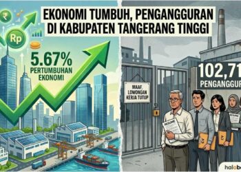 Ekonomi Tumbuh, Pengangguran di Kabupaten Tangerang Tinggi!