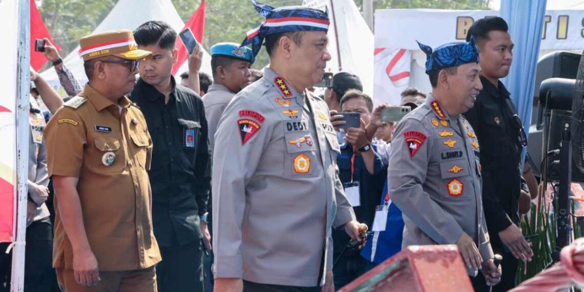 Jembatan Merah Putih Presisi Banten Terbanyak, Kapolri Hadiri Peresmian