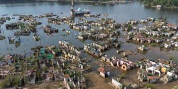 Kemarau Panjang dan Fenomena Munculnya Perkampungan Tenggelam di Bendungan Karian Lebak