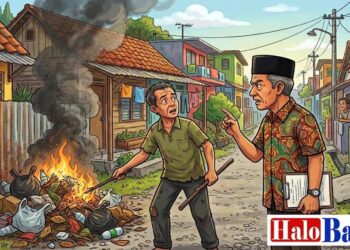 Ketua RT di Pamulang Tangsel Jadi Tersangka usai Aniaya Warga Bakar Sampah