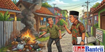 Ketua RT di Pamulang Tangsel Jadi Tersangka usai Aniaya Warga Bakar Sampah