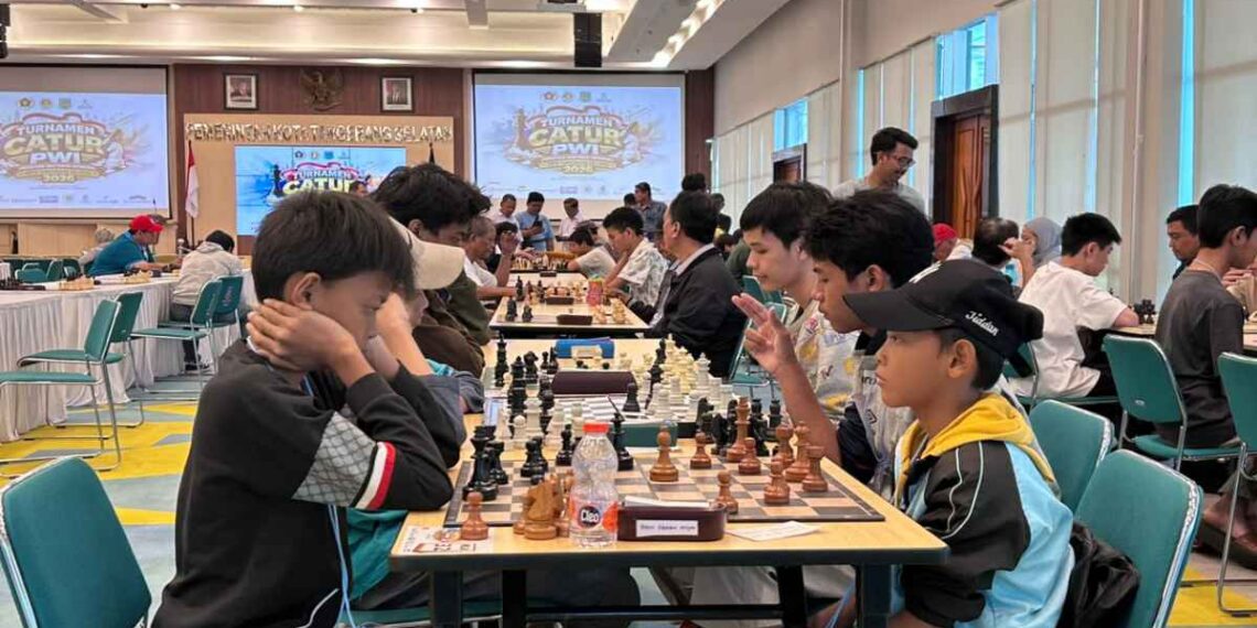 PWI Tangsel Gelar Turnamen Catur di Puspemkot Tangsel Menuju Porprov 2026